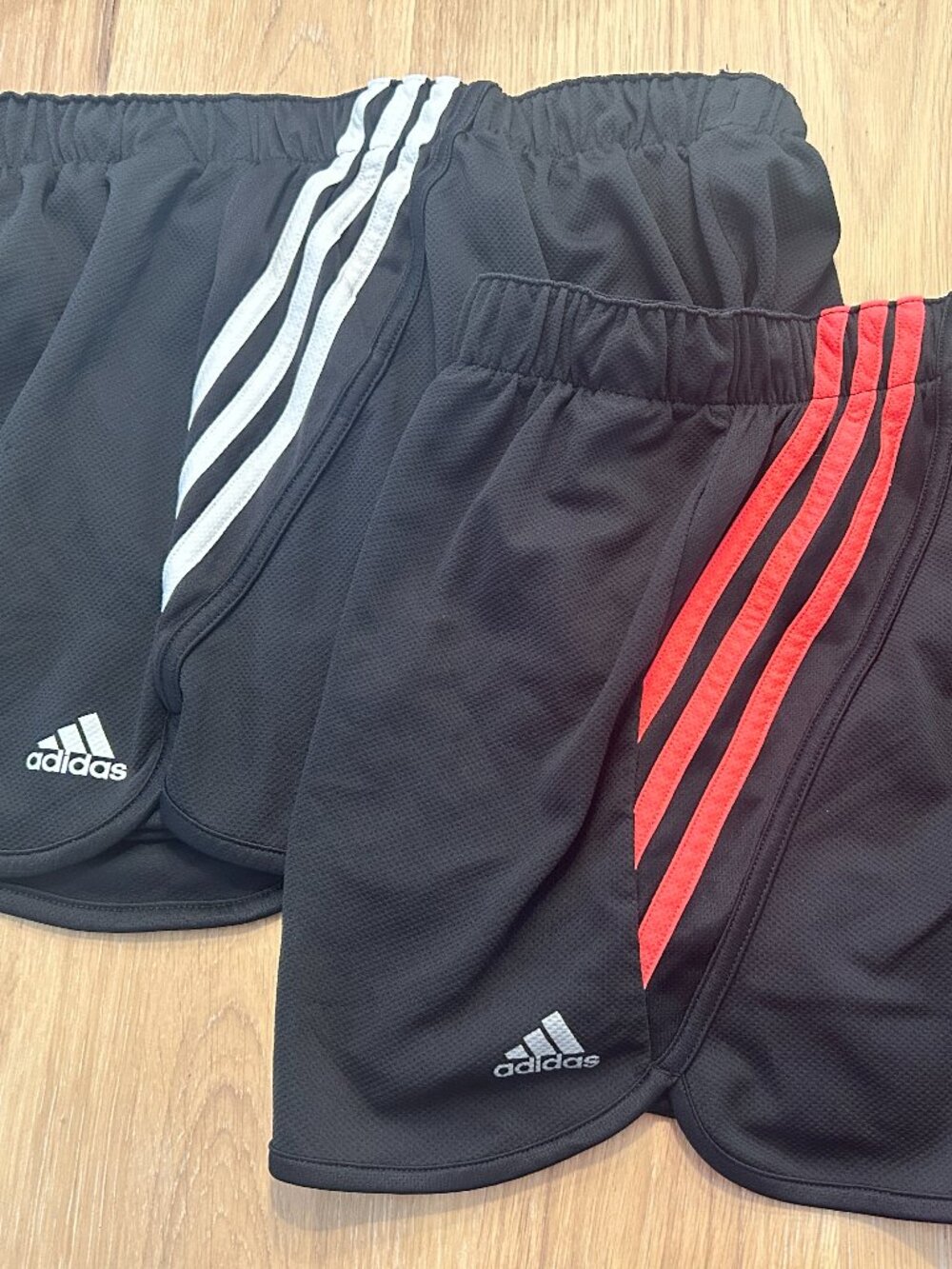 Adidas Climalite Athletic Shorts | Black White Neon Pink | Cute &Comfy! Set of 2